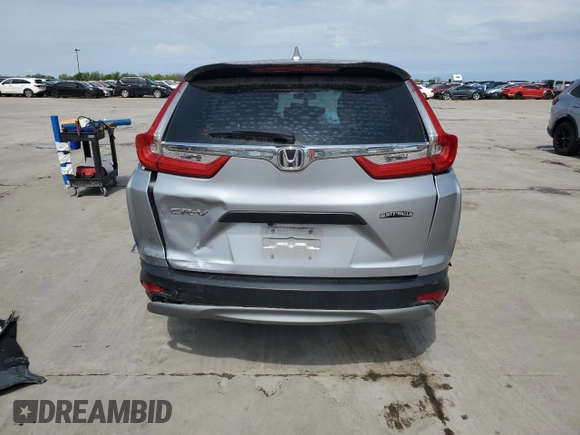 2019 Honda CR-V LX with VIN 2HKRW5H39KH420010, listed as a Copart auction lot 50635135 with 80,478 mi miles and Salvage Title. Bid and sale history available at DreamBid. Image 6.