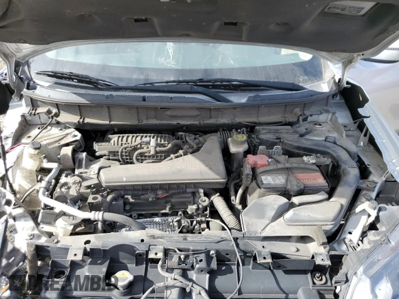 2017 Nissan Rogue SV with VIN KNMAT2MT6HP519312, listed as a Copart auction lot 53142215 with 155,958 mi miles and Salvage Title. Bid and sale history available at carsss.com. Image 12.
