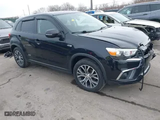 2019 Mitsubishi Outlander Sport ES 2.0 with VIN JA4AR3AU2KU015960, listed as a IAAI auction lot 41405125 with 86,052 mi miles. Bid and sale history available at carsss.com. Image 1.