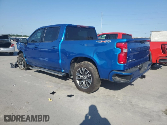 2024 Chevrolet Silverado 1500 RST with VIN 1GCUDEE8XRZ208610, listed as a Copart auction lot 52831005 with 0 mi miles and Salvage Title. Bid and sale history available at carsss.com. Image 2.