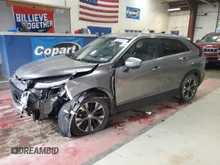 2022 Mitsubishi Eclipse Cross SE z VIN JA4ATWAA5NZ000384, wystawiony jako Copart lot #53619155 z przebiegiem 21 931 mil mil oraz Szkoda całkowita • Salvage title. Historia ofert i sprzedaży dostępna na DreamBid. Obrazek 1.