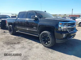 2018 Chevrolet Silverado 1500 High Country with VIN 3GCUKTEJ1JG145026, listed as a IAAI auction lot 40884325 with 172,602 mi miles and . Bid and sale history available at DreamBid. Image 1.