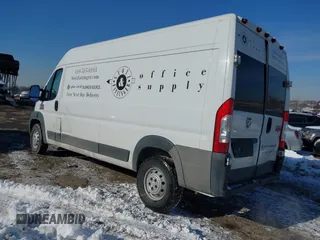 2017 Ram ProMaster Cargo with VIN 3C6TRVDG5HE532880, listed as a IAAI auction lot 41386942 with 129,348 mi miles and . Bid and sale history available at carsss.com. Image 3.
