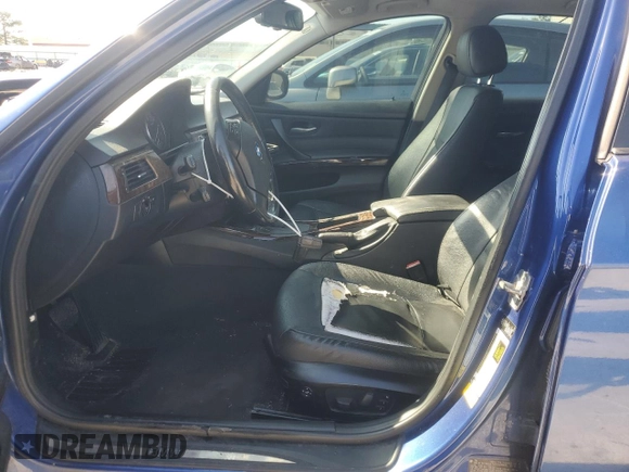 2011 BMW 3 Series 328i with VIN WBAPH7C57BE674219, listed as a Copart auction lot 52341685 with 153,621 mi miles and Salvage Title. Bid and sale history available at carsss.com. Image 7.