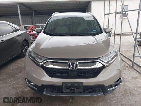 2018 Honda CR-V Touring with VIN 5J6RW2H92JL012021, listed as a IAAI auction lot 41681308 with 110,086 mi miles. Bid and sale history available at carsss.com. Image 13.