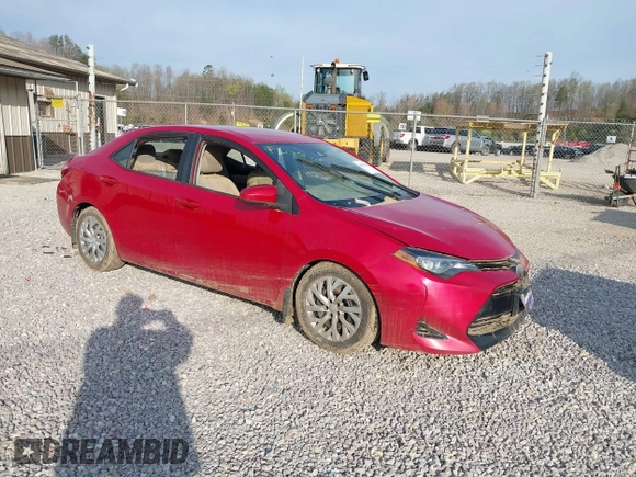 2018 Toyota Corolla L with VIN 2T1BURHE8JC058060, listed as a IAAI auction lot 42011798 with Not provided miles and . Bid and sale history available at DreamBid. Image 1.