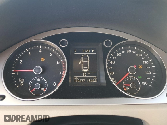 2010 Volkswagen CC Sport with VIN WVWMN7AN3AE541988, listed as a Copart auction lot 77670794 with 100,277 mi miles and Salvage Title. Bid and sale history available at DreamBid. Image 9.