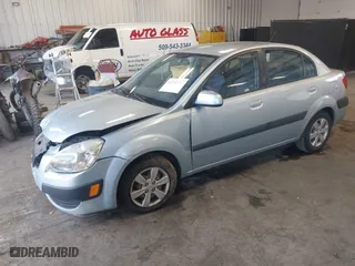 2009 Kia Rio with VIN KNADE223X96512538, listed as a IAAI auction lot 41765393 with NaN miles. Bid and sale history available at carsss.com. Image 20.