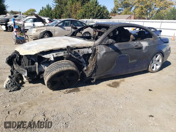 2007 BMW 3 Series 335i with VIN WBAWL73547PX45379, listed as a Copart auction lot 77357444 with 0 mi miles and Salvage Title. Bid and sale history available at carsss.com. Image 1.