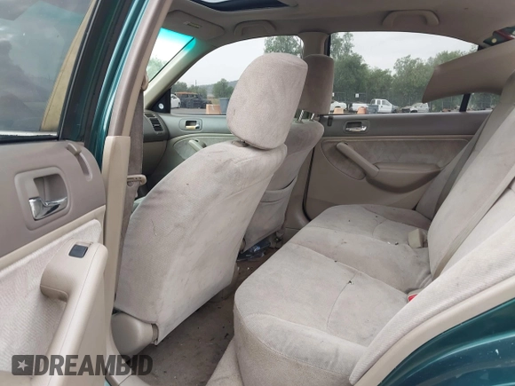 2002 Honda Civic EX with VIN JHMES26732S003531, listed as a IAAI auction lot 42109661 with 278,266 mi miles and . Bid and sale history available at DreamBid. Image 8.