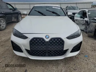 2023 BMW 4 Series 430i xDrive z VIN WBA73AV08PFM91846, wystawiony jako Copart lot #55291695 z przebiegiem Nie podano mil oraz Szkoda całkowita • Salvage title. Historia ofert i sprzedaży dostępna na DreamBid. Obrazek 5.