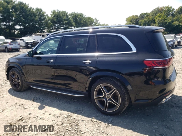 2022 Mercedes-Benz GLS 450 with VIN 4JGFF5KE7NA789310, listed as a Copart auction lot 67919734 with 51,214 mi miles and Salvage Title. Bid and sale history available at DreamBid. Image 2.