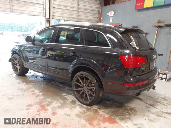 2014 Audi Q7 Premium Plus with VIN WA1LGAFE7ED003294, listed as a IAAI auction lot 42318454 with 113,719 mi miles and . Bid and sale history available at DreamBid. Image 3.