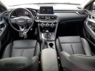 2019 Genesis G70 2.0T Sport with VIN KMTG24LA8KU038173, listed as a Copart auction lot 44003525 with 39,880 mi miles and Salvage Title. Bid and sale history available at carsss.com. Image 8.