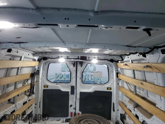 2019 Ford Transit with VIN 1FTYR1ZM6KKB01524, listed as a Copart auction lot 87309434 with 74,696 mi miles and Salvage Title. Bid and sale history available at DreamBid. Image 10.