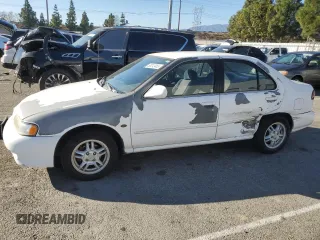 1999 Nissan Sentra XE with VIN 1N4AB41D7XC733913, listed as a Copart auction lot 88312455 with 185,895 mi miles and Salvage title. Bid and sale history available at DreamBid. Image 1.