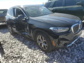 2024 BMW X3 sDrive30i with VIN 5UX43DP00R9U52981, listed as a Copart auction lot 45053885 with 29,463 mi miles and Clean Title. Bid and sale history available at DreamBid. Image 4.