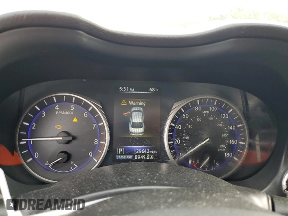 2014 Infiniti Q50 Premium с VIN JN1BV7ARXEM697759, выставлен на аукционе Copart как лот 55996815 с пробегом 129 642 миль миль и Списание • Salvage title. История ставок и продаж доступна на DreamBid. Изображение 9.
