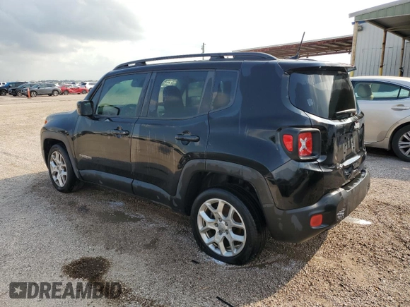 2018 Jeep Renegade Latitude with VIN ZACCJABB4JPJ40320, listed as a Copart auction lot 53735305 with 112,409 mi miles and Clean Title. Bid and sale history available at DreamBid. Image 2.