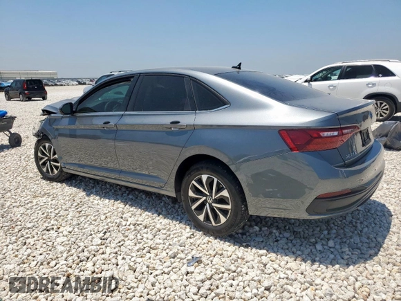 2024 Volkswagen Jetta S z VIN 3VW5M7BU6RM012227, wystawiony jako Copart lot #57877675 z przebiegiem Nie podano mil oraz Czysty tytuł • Clean title. Historia ofert i sprzedaży dostępna na DreamBid. Obrazek 2.