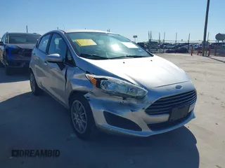 2019 Ford Fiesta SE with VIN 3FADP4EJ0KM118870, listed as a IAAI auction lot 41963700 with 80,517 mi miles. Bid and sale history available at carsss.com. Image 1.