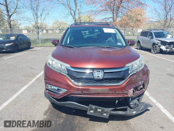 2015 Honda CR-V EX-L with VIN 2HKRM4H74FH616400, listed as a IAAI auction lot 42059162 with 120,636 mi miles and . Bid and sale history available at DreamBid. Image 12.