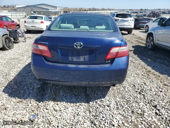 2007 Toyota Camry CE with VIN 4T1BE46K67U075603, listed as a Copart auction lot 49376665 with 0 mi miles and Salvage Title. Bid and sale history available at carsss.com. Image 6.