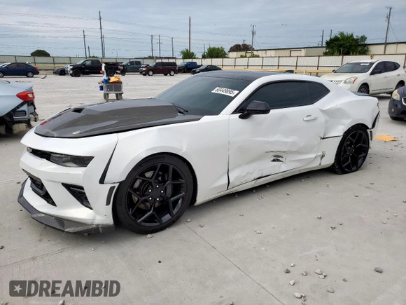 2016 Chevrolet Camaro 2SS with VIN 1G1FG1R76G0136647, listed as a Copart auction lot 60449895 with 124,354 mi miles and Salvage title. Bid and sale history available at DreamBid. Image 1.