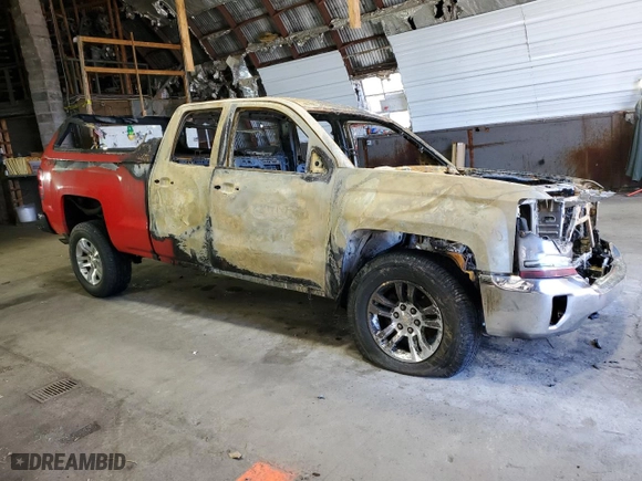 2018 Chevrolet Silverado 1500 LT with VIN 1GCVKREC1JZ149697, listed as a Copart auction lot 49647995 with 0 mi miles and Salvage Title. Bid and sale history available at carsss.com. Image 4.