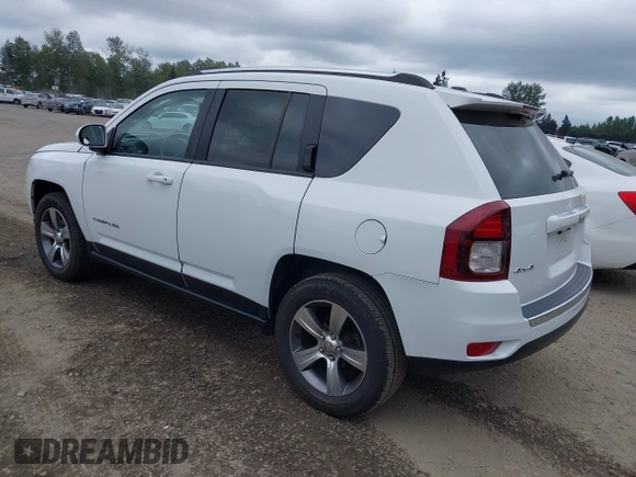 2017 Jeep Compass High Altitude with VIN 1C4NJDEB7HD178187, listed as a IAAI auction lot 42262793 with 144,505 mi miles and . Bid and sale history available at DreamBid. Image 3.