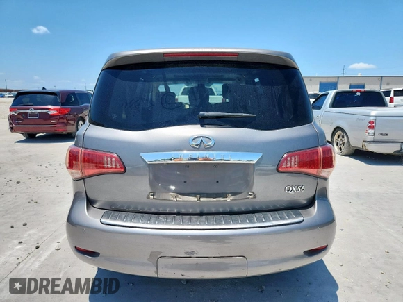 2012 Infiniti QX56 8-passenger с VIN JN8AZ2NC2C9317372, выставлен на аукционе Copart как лот 61288285 с пробегом Не указан миль и Чистый • Clean title. История ставок и продаж доступна на DreamBid. Изображение 6.