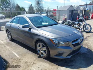 2015 Mercedes-Benz CLA-Class CLA 250 with VIN WDDSJ4EBXFN225762, listed as a IAAI auction lot 41869946 with 90,619 mi miles. Bid and sale history available at carsss.com. Image 13.
