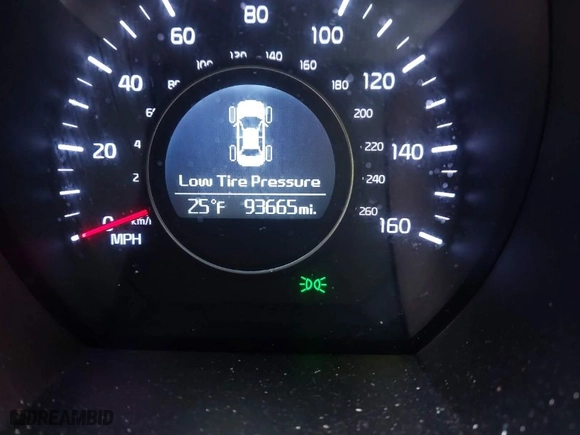 2015 Kia Optima LX with VIN 5XXGM4A79FG427173, listed as a IAAI auction lot 41351014 with 93,665 mi miles. Bid and sale history available at carsss.com. Image 7.