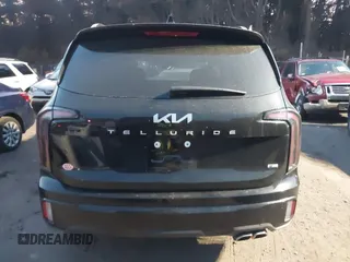 2024 Kia Telluride EX X-Line with VIN 5XYP3DGC8RG515834, listed as a IAAI auction lot 40899265 with 5,628 mi miles and . Bid and sale history available at DreamBid. Image 16.