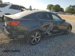 2010 Lexus IS 250 with VIN JTHBF5C28A5125252, listed as a Copart auction lot 53668105 with 147,141 mi miles and Salvage Title. Bid and sale history available at carsss.com. Image 3.