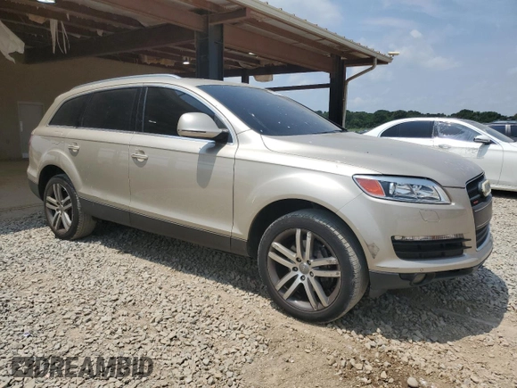 2008 Audi Q7 Premium with VIN WA1BY74L88D023331, listed as a Copart auction lot 59748175 with 129,599 mi miles and Salvage title. Bid and sale history available at DreamBid. Image 4.
