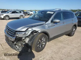 2024 Volkswagen Tiguan SE with VIN 3VVNB7AX7RM036137, listed as a Copart auction lot 87200884 with 6,404 mi miles and Salvage Title. Bid and sale history available at DreamBid. Image 1.