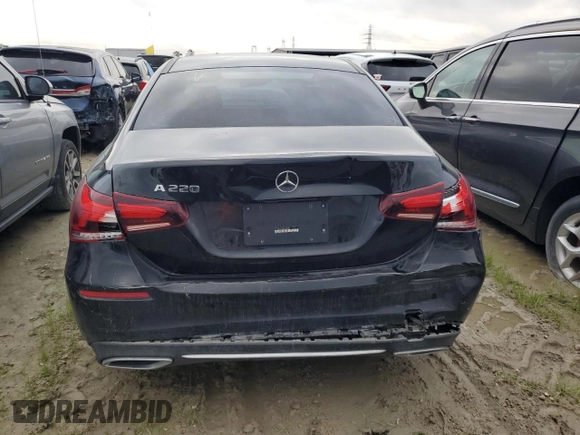 2021 Mercedes-Benz A 220 with VIN W1K3G4EB1MJ290281, listed as a Copart auction lot 42483265 with 53,233 mi miles and Salvage Title. Bid and sale history available at DreamBid. Image 6.