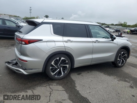 2022 Mitsubishi Outlander SEL z VIN JA4J4VA88NZ030435, wystawiony jako Copart lot #56203155 z przebiegiem 39 055 mil mil oraz Szkoda całkowita • Salvage title. Historia ofert i sprzedaży dostępna na DreamBid. Obrazek 3.