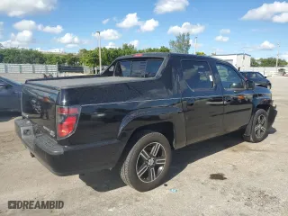 2014 Honda Ridgeline Sport with VIN 5FPYK1F73EB002767, listed as a Copart auction lot 72799544 with 97,646 mi miles and Salvage Title. Bid and sale history available at carsss.com. Image 3.