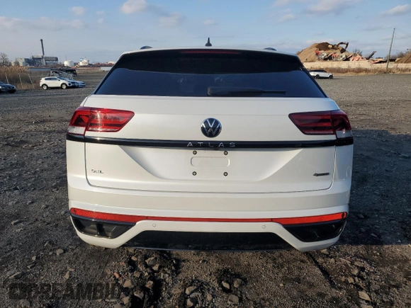 2023 Volkswagen Atlas 2.0T SEL R-Line Black z VIN 1V2SC2CA5PC222895, wystawiony jako Copart lot #87421254 z przebiegiem 17 785 mil mil oraz Szkoda całkowita • Salvage title. Historia ofert i sprzedaży dostępna na DreamBid. Obrazek 6.