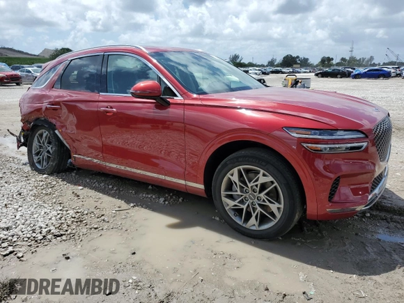 2022 Genesis GV70 2.5T with VIN KMUMADTB5NU068763, listed as a Copart auction lot 51658085 with 29,091 mi miles and Non Repairable. Bid and sale history available at DreamBid. Image 4.