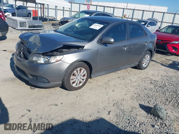 2012 Kia Forte EX with VIN KNAFU4A24C5560114, listed as a IAAI auction lot 41669309 with 236,464 mi miles. Bid and sale history available at carsss.com. Image 2.