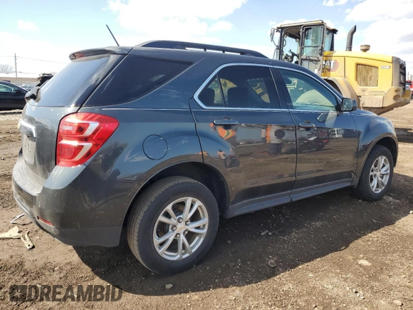2017 Chevrolet Equinox LT with VIN 2GNALCEK9H1601731, listed as a Copart auction lot 50148445 with 82,258 mi miles and Salvage Title. Bid and sale history available at DreamBid. Image 3.