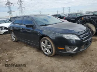 2012 Ford Fusion SPORT with VIN 3FAHP0KC9CR315430, listed as a Copart auction lot 49895735 with 158,574 mi miles and Salvage Title. Bid and sale history available at carsss.com. Image 4.