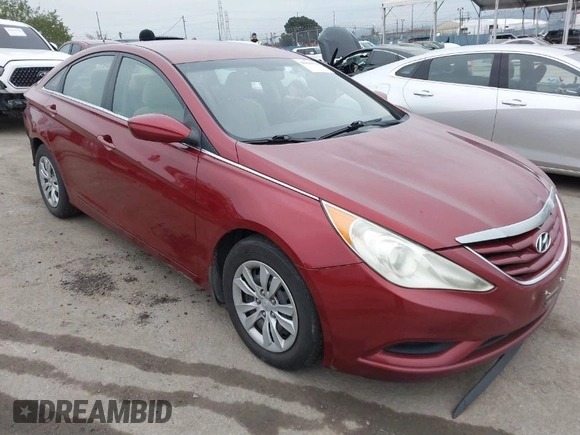 2011 Hyundai Sonata GLS with VIN 5NPEB4AC7BH097235, listed as a IAAI auction lot 41896579 with 127,456 mi miles. Bid and sale history available at carsss.com. Image 1.