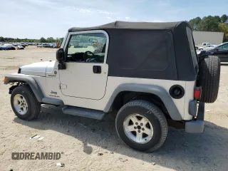 2004 Jeep Wrangler Sport with VIN 1J4FA49S44P788467, listed as a Copart auction lot 55395625 with 187,289 mi miles and Salvage title. Bid and sale history available at DreamBid. Image 2.