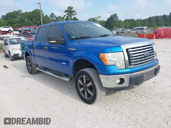 2011 Ford F-150 XLT with VIN 1FTFW1ET3BFD20530, listed as a IAAI auction lot 42549159 with Not provided miles and . Bid and sale history available at DreamBid. Image 1.