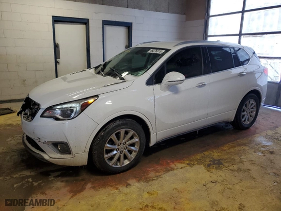 2019 Buick Envision Essence with VIN LRBFXCSA9KD042965, listed as a Copart auction lot 46076015 with 88,669 mi miles and Salvage Title. Bid and sale history available at carsss.com. Image 1.