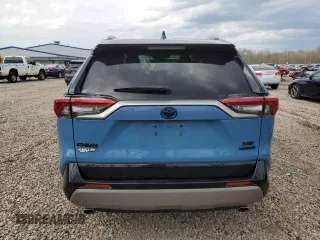 2024 Toyota RAV4 Hybrid XSE with VIN 4T3E6RFV9RU148104, listed as a Copart auction lot 55090855 with 9,625 mi miles and Salvage Title. Bid and sale history available at carsss.com. Image 6.